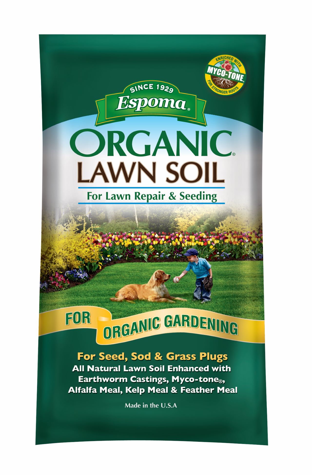 Espoma Organic Lawn Soil