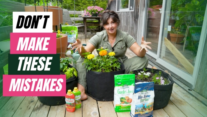 Growing Joy with Maria - 6 patio/container garden mistakes