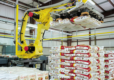 Espoma robotic palletizing