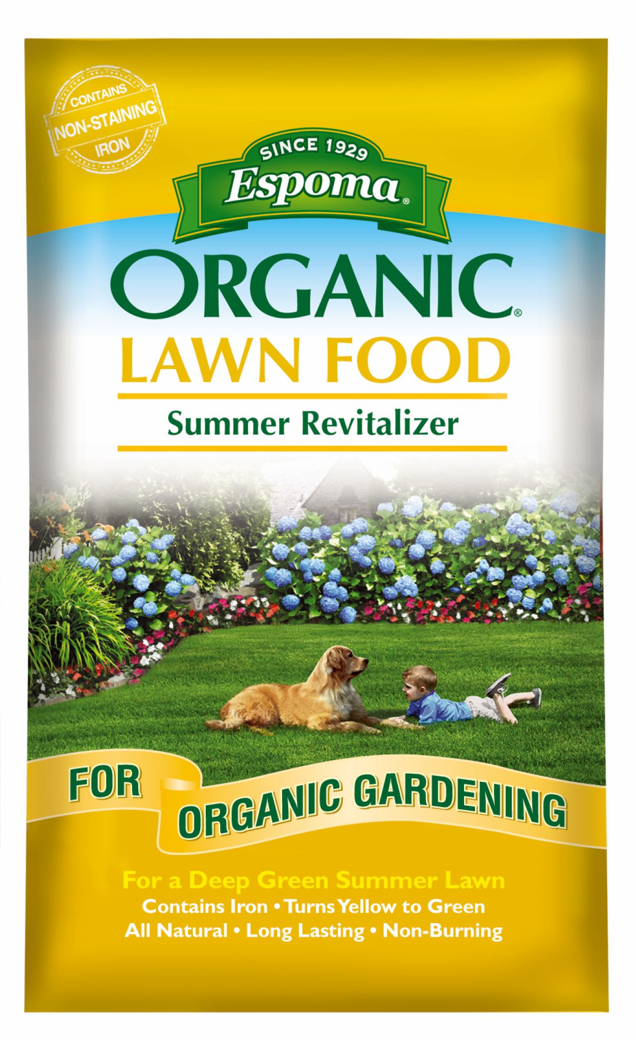 Espoma Organic Lawn Food (Summer Revitalizer)