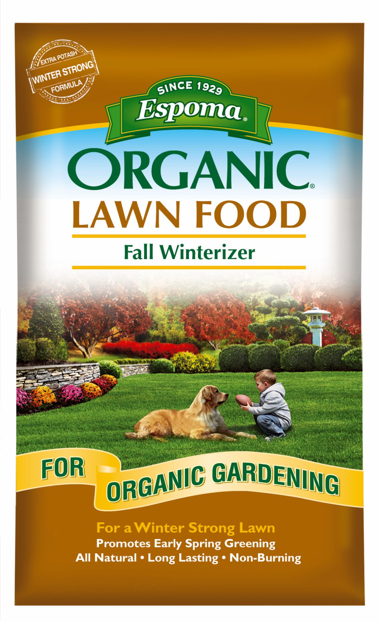 Espoma Organic Lawn Food (Fall Winterizer)