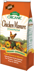Espoma Organic Chicken Manure bag